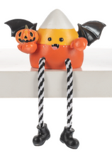 Load image into Gallery viewer, CANDY CORN CUTIES SHELFSITTER
