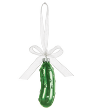 Load image into Gallery viewer, GLASS PICKLE ORNAMENT IN GIFT BOX
