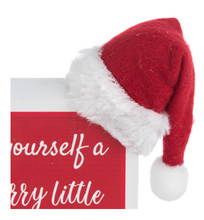 Load image into Gallery viewer, BLOCK TALK WITH FABRIC HATS
