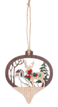 Load image into Gallery viewer, LASER CUT SWEATER WEATHER ORNAMENT
