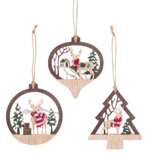 Load image into Gallery viewer, LASER CUT SWEATER WEATHER ORNAMENT
