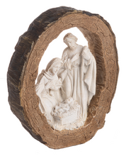 Load image into Gallery viewer, LOG NATIVITY FIGURE
