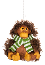 Load image into Gallery viewer, FLUFFY FRIENDS WITH SCARVES ORNAMENT
