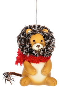 FLUFFY FRIENDS WITH SCARVES ORNAMENT