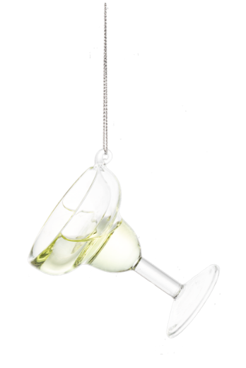 MARGARITA GLASS ORNAMENT