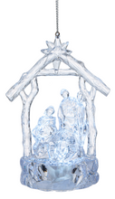 Load image into Gallery viewer, LIGHT UP NATIVITY ORNAMENT
