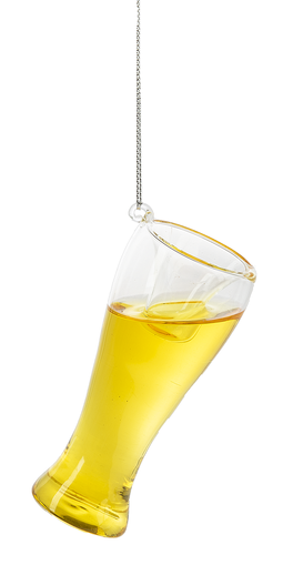 CHEER BEER GLASS ORNAMENT