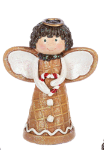 WAFFLE CONE ANGEL FIGURINE