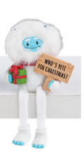 Load image into Gallery viewer, SNOW....YETI SHELF SITTER
