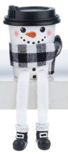 Load image into Gallery viewer, CUP OF CHEER SNOWMEN - SHELFSITTER
