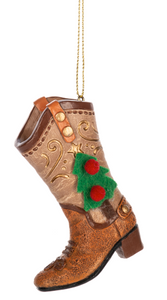 FESTIVE BOOT ORNAMENT