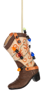 FESTIVE BOOT ORNAMENT