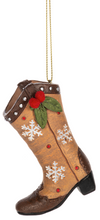 Load image into Gallery viewer, FESTIVE BOOT ORNAMENT
