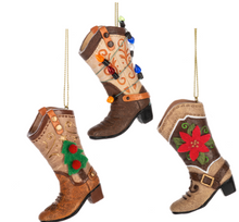 Load image into Gallery viewer, FESTIVE BOOT ORNAMENT

