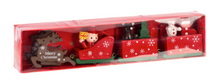 Load image into Gallery viewer, WOODEN CHRISTMAS TRAIN FIGURINES IN A BOX
