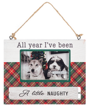 Load image into Gallery viewer, FLEAS NAVIDAD SPINNING PET FRAME ORNAMENT

