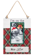 Load image into Gallery viewer, FLEAS NAVIDAD SPINNING PET FRAME ORNAMENT
