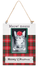 Load image into Gallery viewer, FLEAS NAVIDAD SPINNING PET FRAME ORNAMENT
