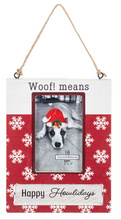 Load image into Gallery viewer, FLEAS NAVIDAD SPINNING PET FRAME ORNAMENT
