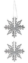 Load image into Gallery viewer, LASER CUT SNOWFLAKE ORNAMENT
