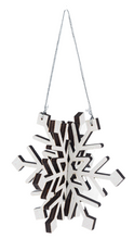 Load image into Gallery viewer, LASER CUT SNOWFLAKE ORNAMENT
