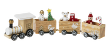 Load image into Gallery viewer, WOODEN CHRISTMAS TRAIN FIGURE - SMALL
