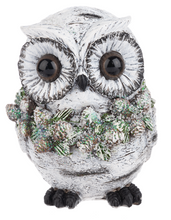 Load image into Gallery viewer, SNOWY OWL FIGURINE
