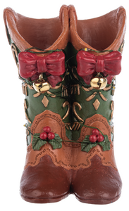 LIGHT UP COWBOY BOOT FIGURINES