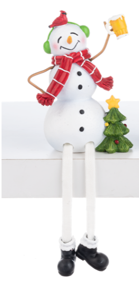 SNOWMAN SHELF SITTERS