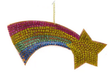 Load image into Gallery viewer, BEDAZZLED UNICORN, RAINBOW OR STAR ORNAMENT

