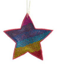 Load image into Gallery viewer, BEDAZZLED UNICORN, RAINBOW OR STAR ORNAMENT
