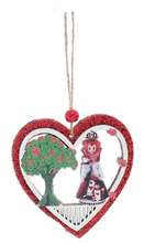 Load image into Gallery viewer, ALICE IN WONDERLAND WOODEN CHARACTER ORNAMENT
