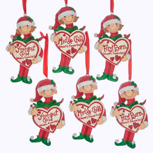 Load image into Gallery viewer, "MOM'S FAVORITE" GIRL OR BOY ORNAMENT
