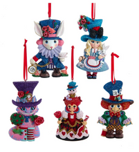 Load image into Gallery viewer, ALICE IN WONDERLAND CHARACTER ORNAMENT
