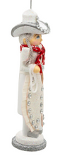 Load image into Gallery viewer, HOLLYWOOD RHINESTONE COWGIRL ORNAMENT
