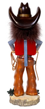 Load image into Gallery viewer, HOLLYWOOD NUTCRACKERS™ COWBOY WITH LASSO NUTCRACKER
