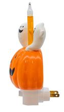 Load image into Gallery viewer, HALLOWEEN JACK-O-LANTERN BUBBLE NIGHT LIGHT
