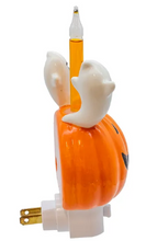 Load image into Gallery viewer, HALLOWEEN JACK-O-LANTERN BUBBLE NIGHT LIGHT
