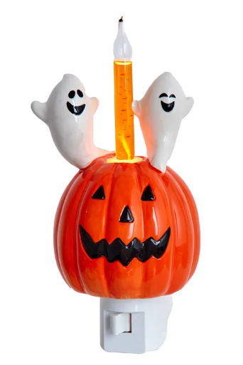 HALLOWEEN JACK-O-LANTERN BUBBLE NIGHT LIGHT