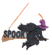 Load image into Gallery viewer, WITCH OR GHOST ORNAMENT
