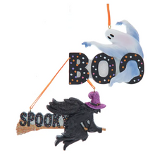 Load image into Gallery viewer, WITCH OR GHOST ORNAMENT
