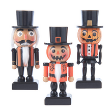 Load image into Gallery viewer, WOODEN HALLOWEEN NUTCRACKER
