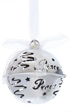 Load image into Gallery viewer, METAL SILVER BELL ORNAMENT
