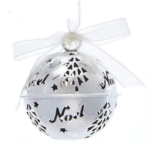 Load image into Gallery viewer, METAL SILVER BELL ORNAMENT
