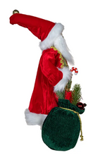 Load image into Gallery viewer, SANTA WITH GIFT BAG &amp; SCEPTER TABLE PIECE
