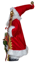 Load image into Gallery viewer, SANTA WITH GIFT BAG &amp; SCEPTER TABLE PIECE
