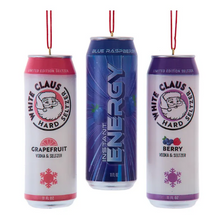 Load image into Gallery viewer, WHITE CLAUS HARD SELTZER ORNAMENT

