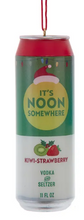 Load image into Gallery viewer, &quot;IT&#39;S NOON SOMEWHERE&quot; CAN ORNAMENT
