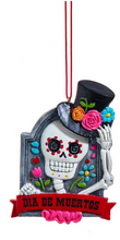 Load image into Gallery viewer, DAY OF THE DEAD SKELETON ORNAMENT
