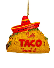 Load image into Gallery viewer, NACHOS &amp; TACO ORNAMENT
